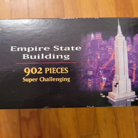 Milton‎ Bradley Puzz3D Empire State Building Foam Backed Pieces 902 - Picture 3 of 5